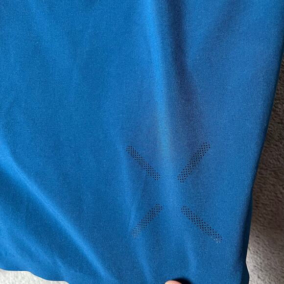 Ten Thousand Lightweight Run Performance Session Shorts Size XL 5” Teal Lined - Picture 4 of 5